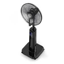 Ventoinha Digital com Humidificador Haeger Black Mist II | 70 W, 3 Velocidades, Controlo Remoto