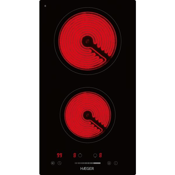 Placa Vitrocerâmica Haeger VH-002.003A 28cm