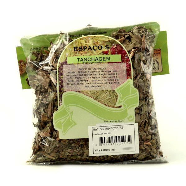 Antiga Ervanária Tanchagem (chá) Aat 50g Garganta Gripe Útero Intestino Aftas