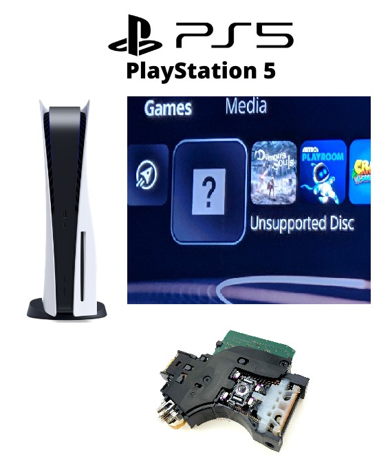 Serviço de Substituição Laser ou Drive na Consola PS5 «Orçamento Grátis»