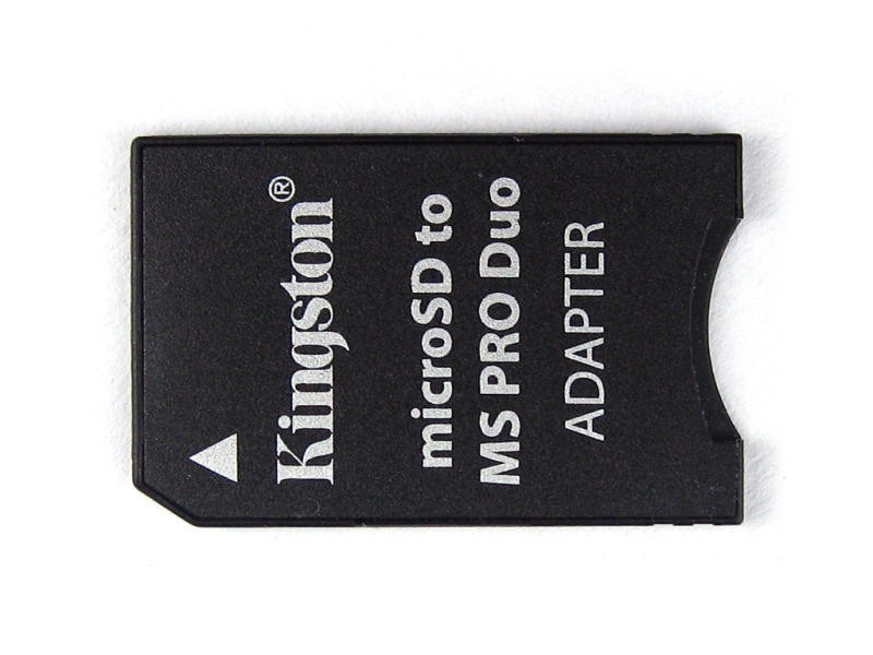 MicroSD para MS Pro Duo