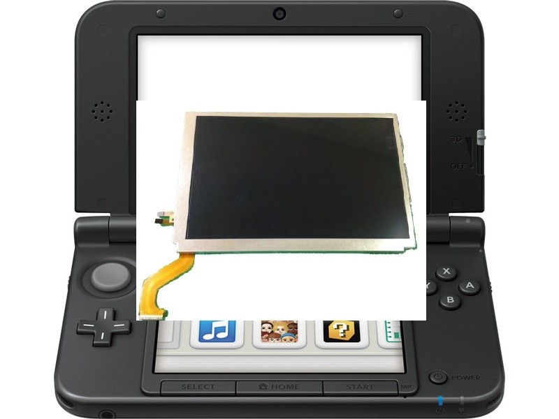 Substituição LCD Nintendo 3DS XL