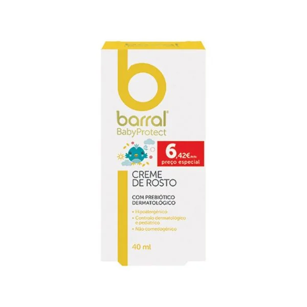 Barral Babyprotect Creme de Rosto 40ml