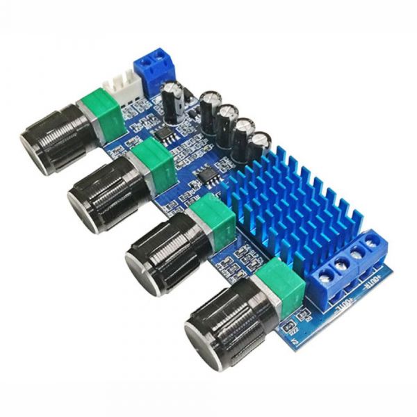 DIV Kit Módulo Amplificador 2 Canais Stereo 2x80W 12-24VDC