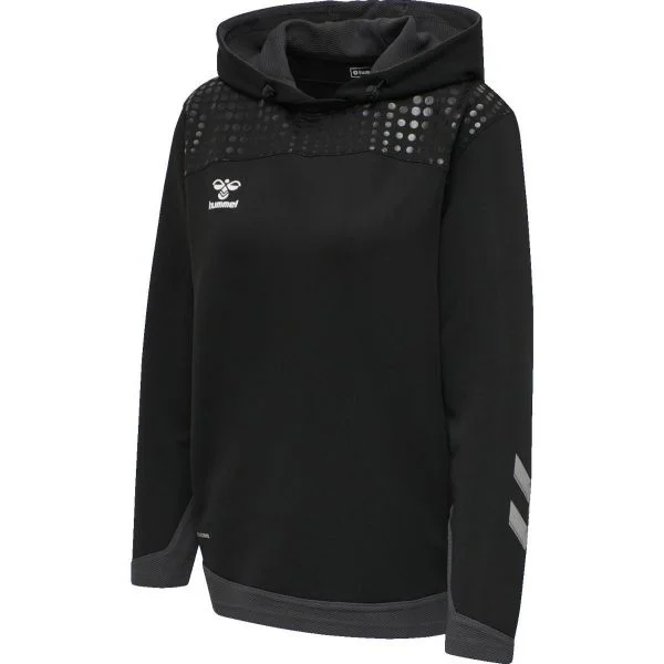 Hummel Sweatshirt com Capuz Lead Poly Hoodie 211857-2001 XS Preto