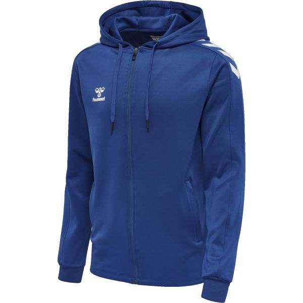 Hummel Sweatshirt com Capuz Core Xk Poly Zip Hood Sweat 211484-7045 S Azul