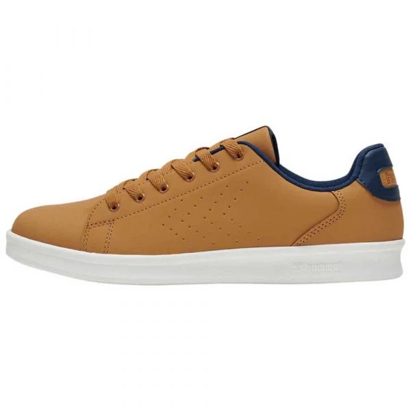 Hummel Busan Synth. Nubuck Trainers Castanho 39 Homem
