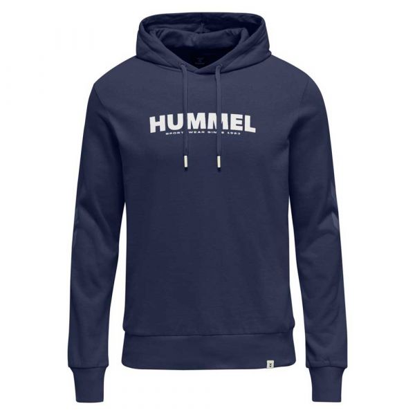 Hummel Legacy Logo Hoodie Azul XS Homem