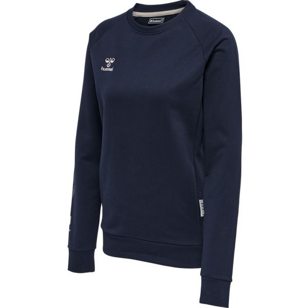 Hummel Hmlmove Grid Cot. Sweatshirt Woman 214789-7026 S Azul