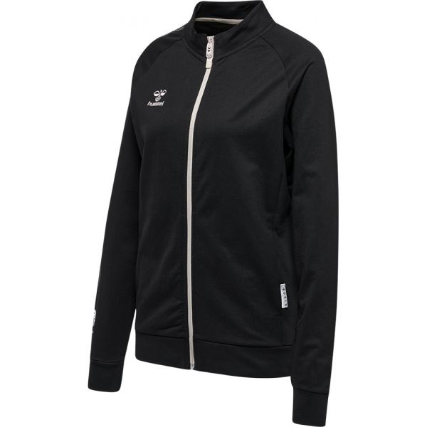 Hummel Casaco Hmlmove Grid Cot. Zip Woman 214790-2001 XS Preto