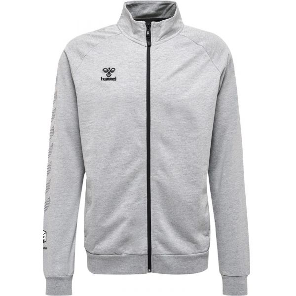 Hummel Sweatshirt com Capuz Hmlmove Grid Cot. Zip 214791-2006 L Cinzento