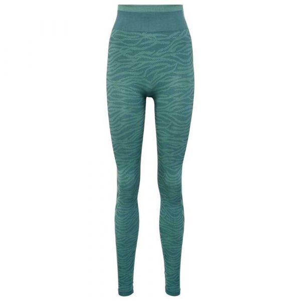 Hummel Saga Leggings Mid Waist Seamless Verde S Mulher