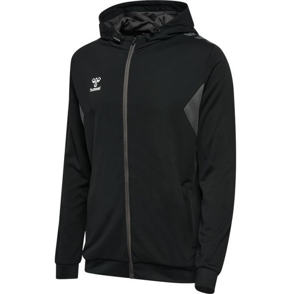 Hummel Sweatshirt com Capuz Hmlauthentic Pl Zip Hoodie 219979-2001 L Preto