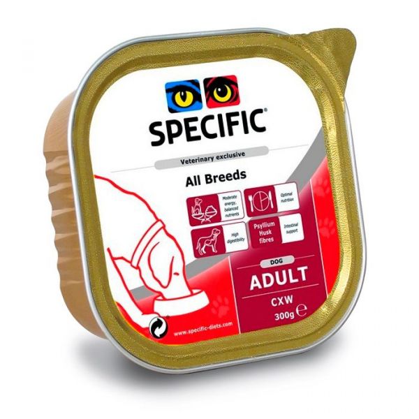 Ração Húmida Specific Dog Vet Adult All Breed CXW 300g
