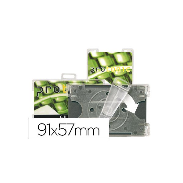 3L Office 10 un. Identificadores Horizontais p/ Cartões de Segurança 91x57mm Rotação Vertical U