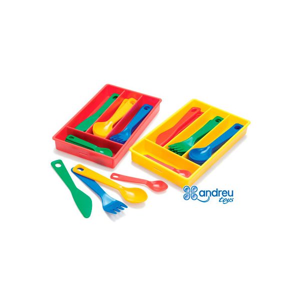 Dantoy Jogo Talheres 4 Serviços 17 Peças 11,5X18,5X2,5 cm - OFF068252CE
