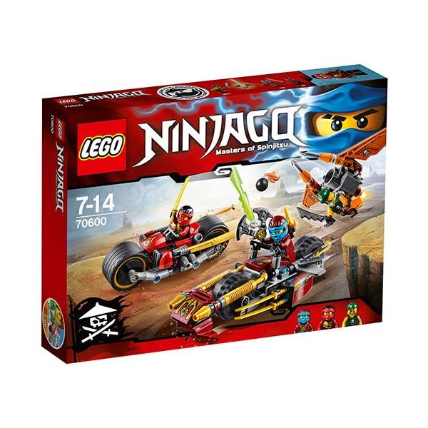 LEGO Ninjago Perseguição Mota Ninja - 70600