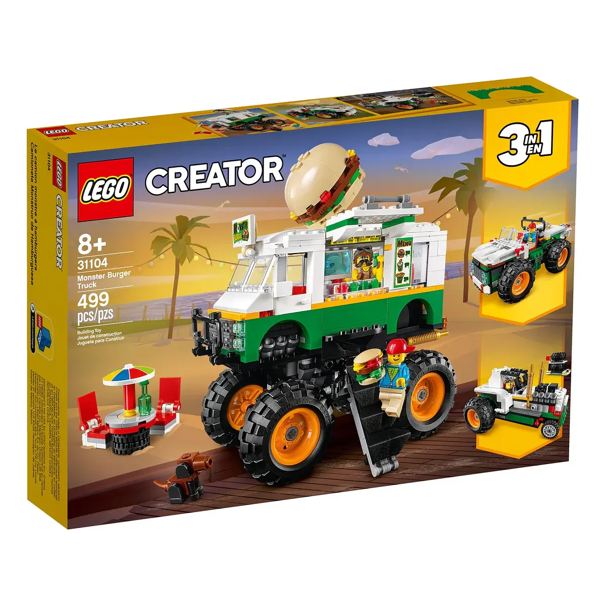 LEGO Creator Carrinha de Hambúrgueres Gigante - 31104