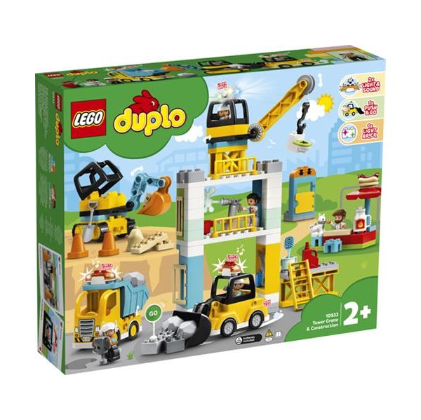 LEGO Duplo Grua de Torre e Construção - 10933