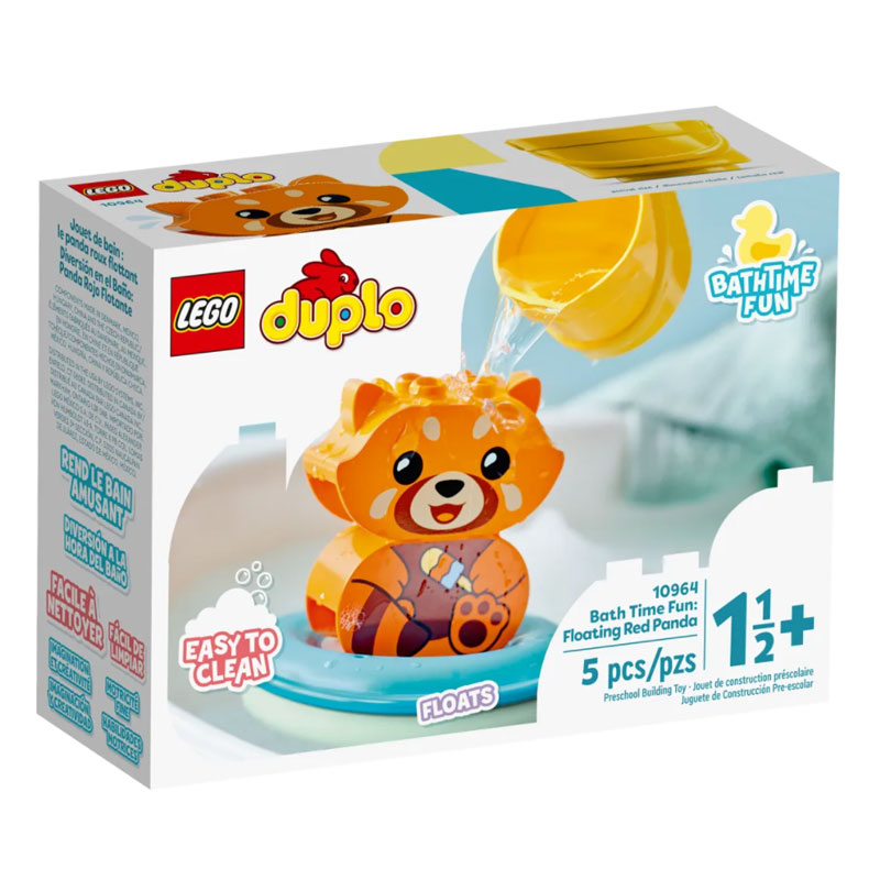 Hora do Banho – Panda Flutuante Lego Duplo