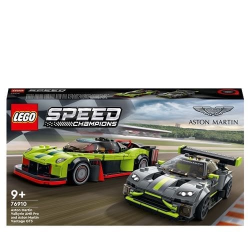 LEGO Speed Champions 76910 - Aston Martin Valkyrie AMR Pro e Aston Martin Vantage GT3 9+