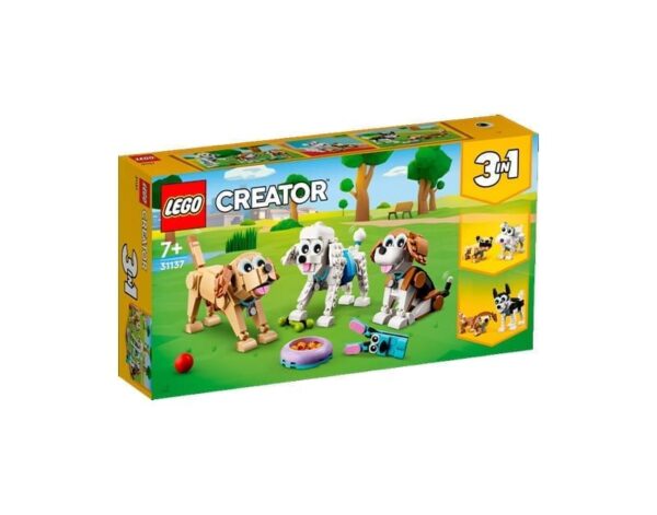 LEGO Creator 3 em 1 Cães Adoráveis - 31137