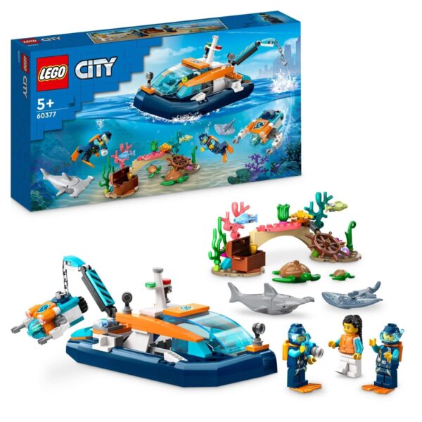 Lego Barco de Mergulho Explorador City 5+