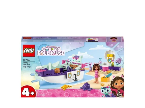 LEGO 10786 - Navio e Spa com Gabby e Sereigata 4+