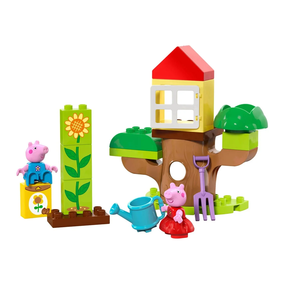 Jardim e Casa da Árvore da Porquinha Peppa Lego Duplo