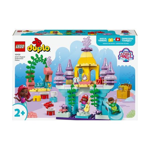 LEGO Duplo Disney O Palácio Subaquático Mágico da Ariel - 10435