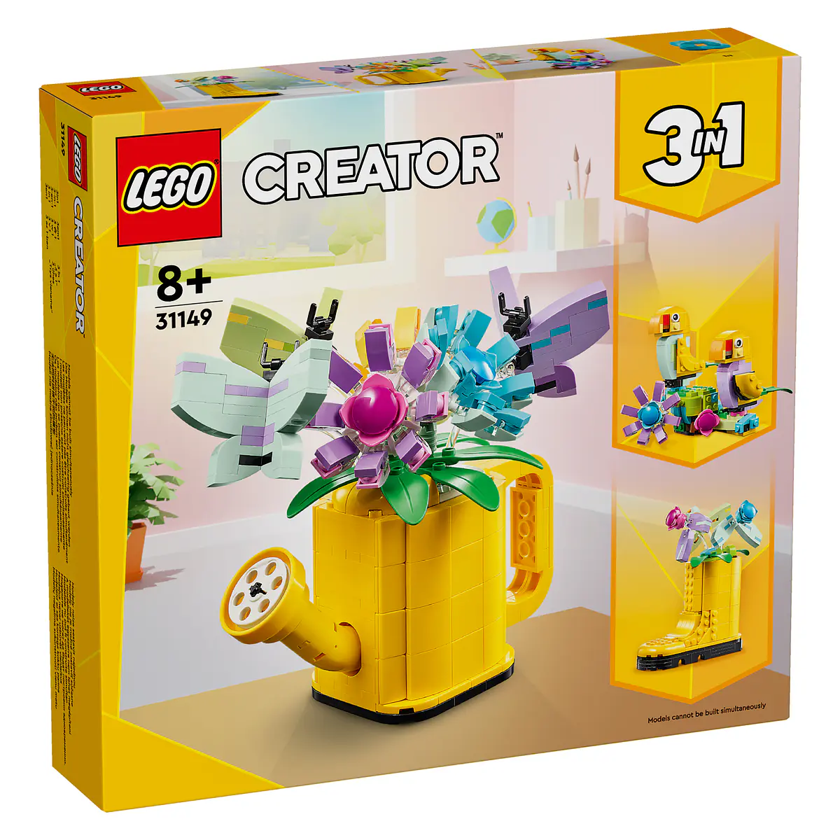 LEGO Creator 3 em 1 Flores Num Regador - 31149