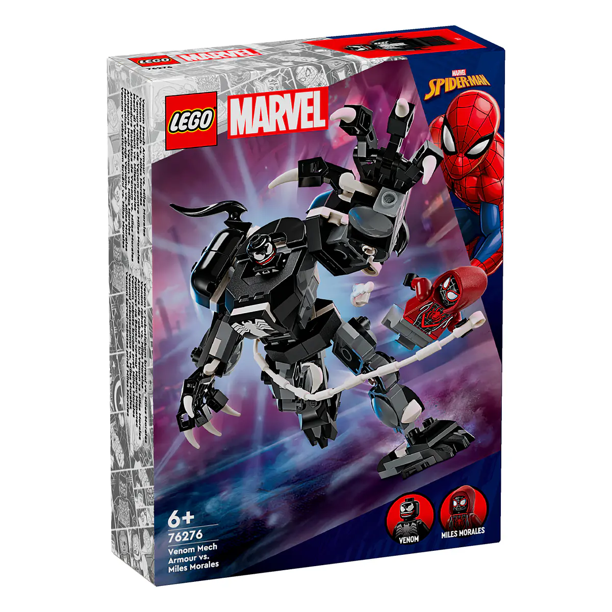 LEGO Marvel Super Heroes Armadura Mech Venom Vs. Miles Morales - 76276