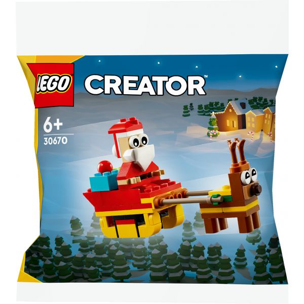 LEGO Creator Passeio de Trenó do Pai Natal - 30670
