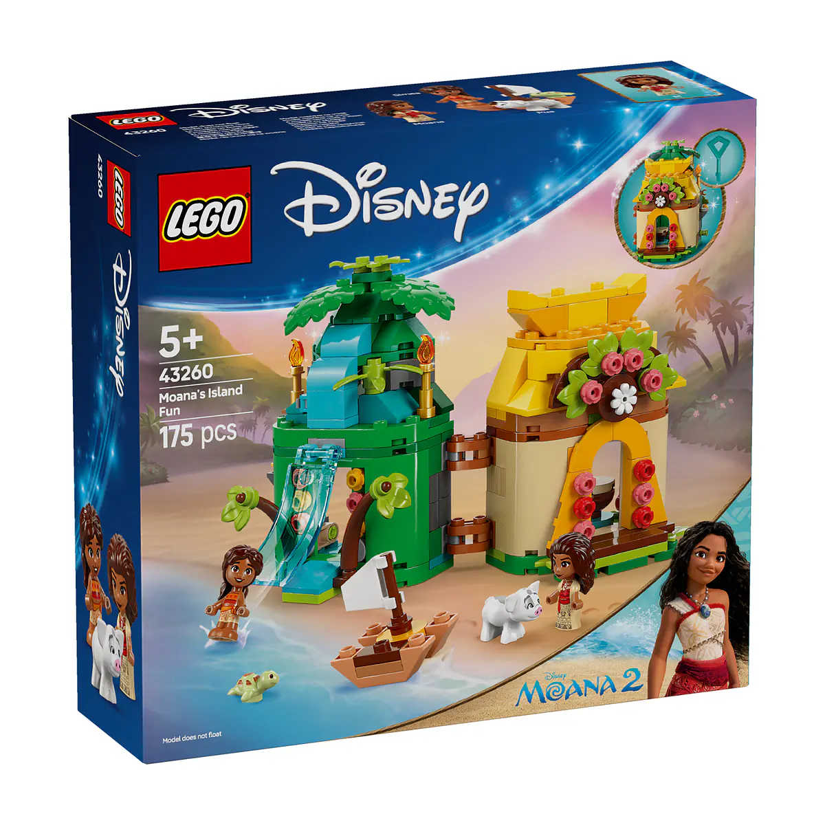 LEGO Disney Diversão na Ilha da Vaiana - 43260