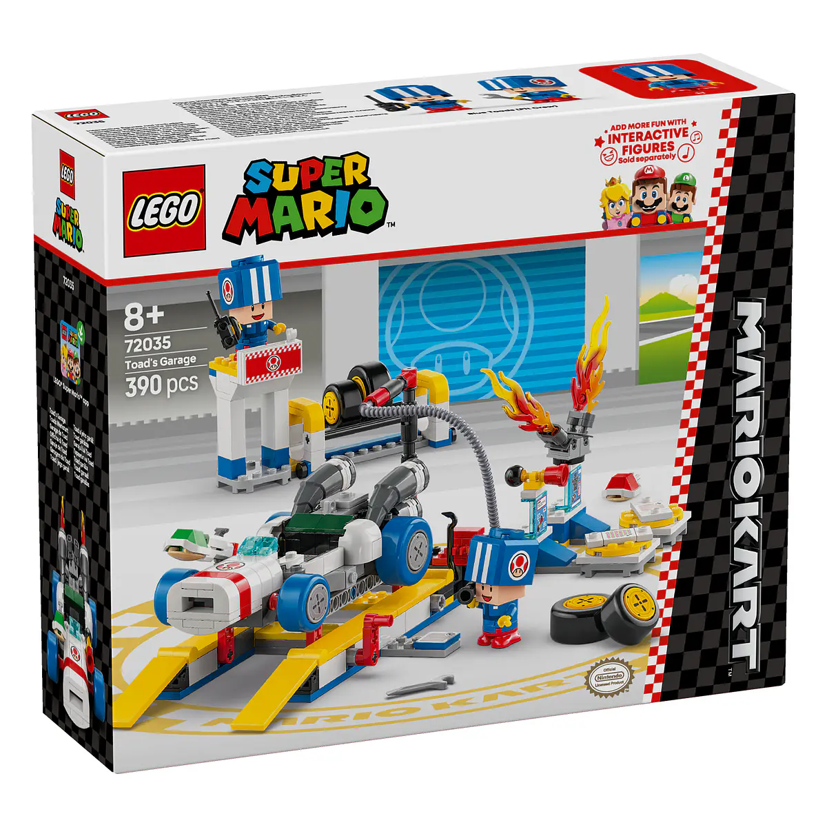 LEGO Super Mario Mario Kart Garagem do Toad - 72035