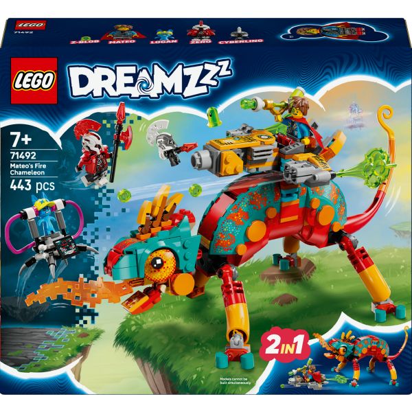LEGO Dreamzzz Camaleão de Fogo do Mateo - 71492