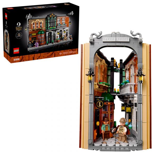 LEGO Icons Sherlock Holmes: Book Nook - 10351