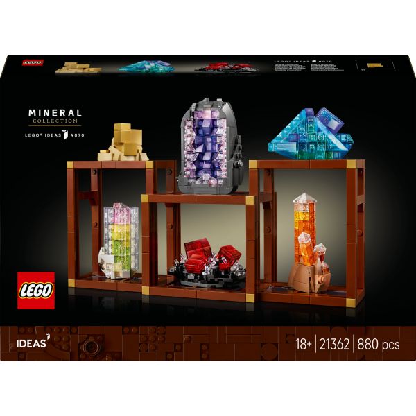 LEGO Ideas Coleção de Minerais - 21362