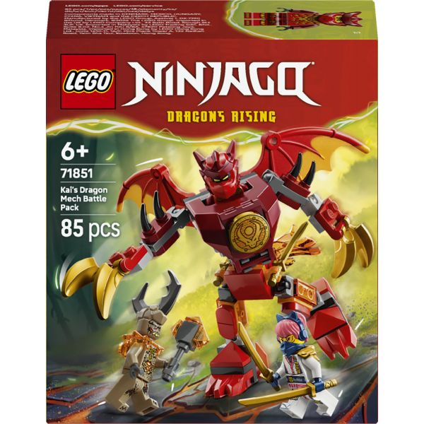LEGO Ninjago Pack de Batalha do Robô Dragão do Kai - 71851