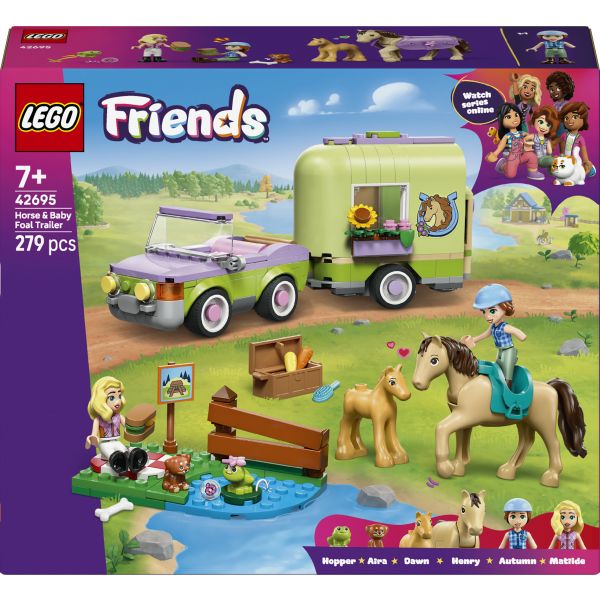 LEGO Friends Reboque para Cavalo e Potro - 42695