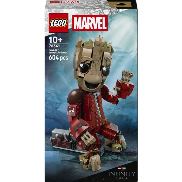 LEGO Marvel Super Heroes Groot com Macacão dos Ravager Outfit - 76341