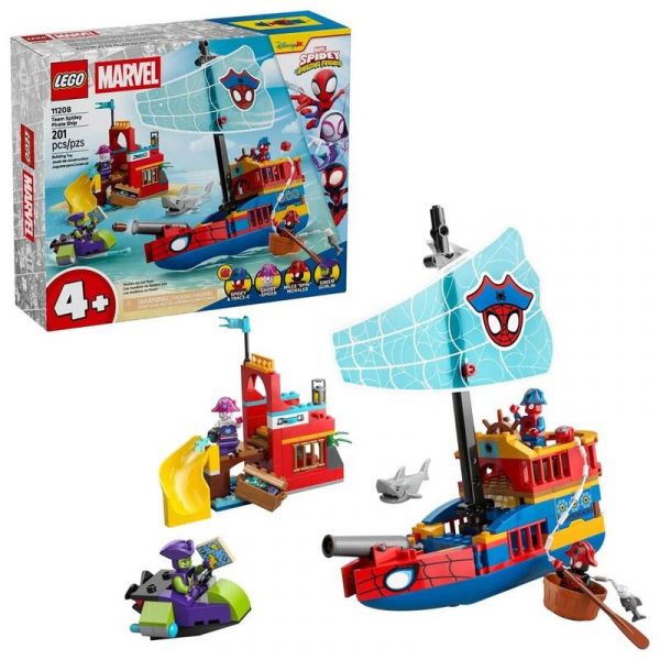LEGO Marvel Spidey Pirate Ship - 11208
