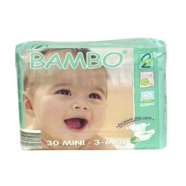 Bambo Nature Fraldas Mini 3-6Kg x30