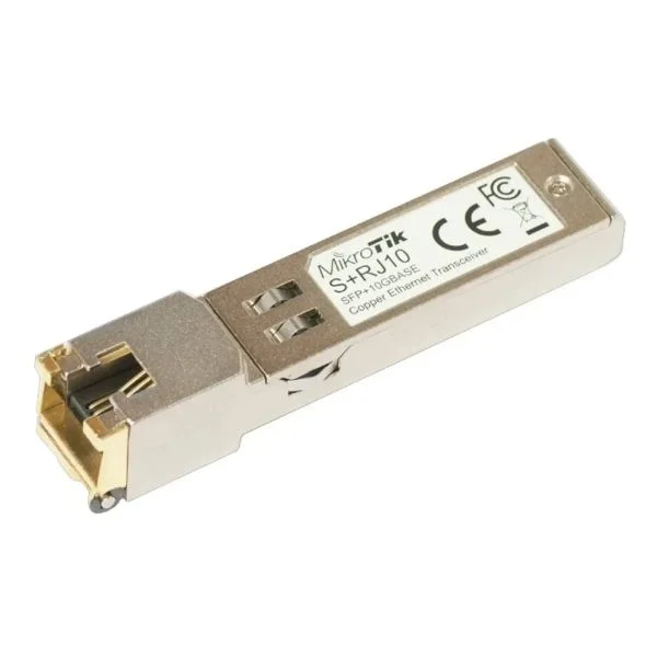MikroTik Modúlo Transcetor de Rede SFP+ S+RJ10