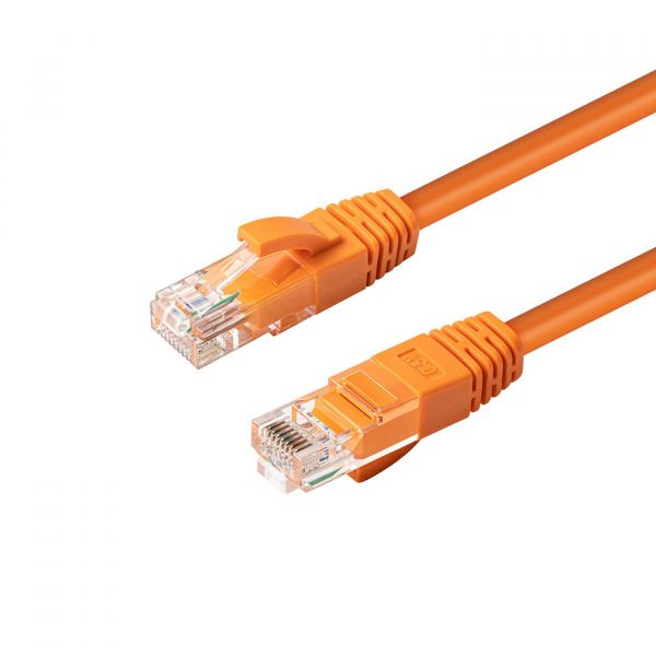 Microconnect MC-UTP6A15O Cabo de Rede Cat6a U/UTP 15m Laranja