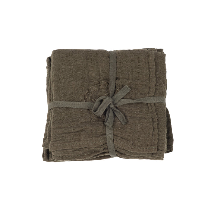 Fralda Markland Pure Muslin Muslin olive (3pcs)
