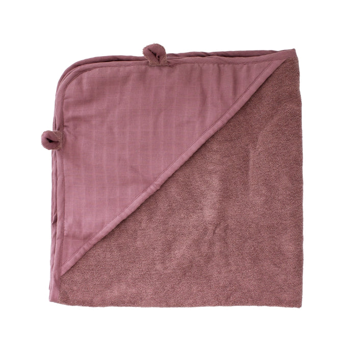 Toalha de banho Markland Pure Muslin terry dusty rose