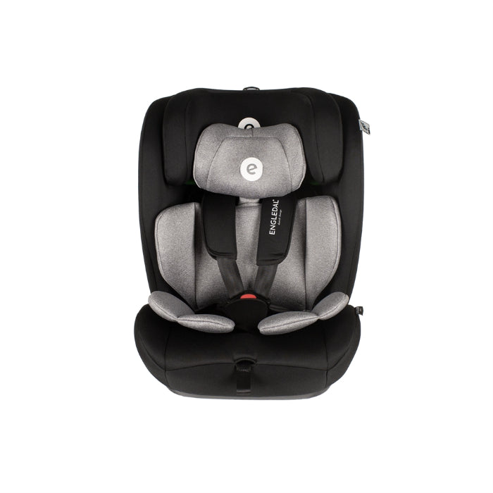 Cadeira Auto I-SIZE 76-150cm Engledak Nuka Black Grey