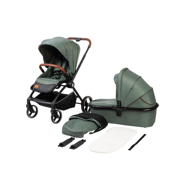 Carrinho de bebé 2in1 BabyTrold Alex Forest