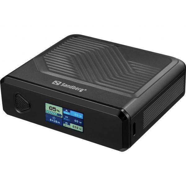 Powerbank Sandberg Travel 20000 PD100W 20000mAh Black